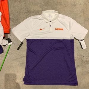 Nike Clemson University Short Sleeve Polo Men’s M
